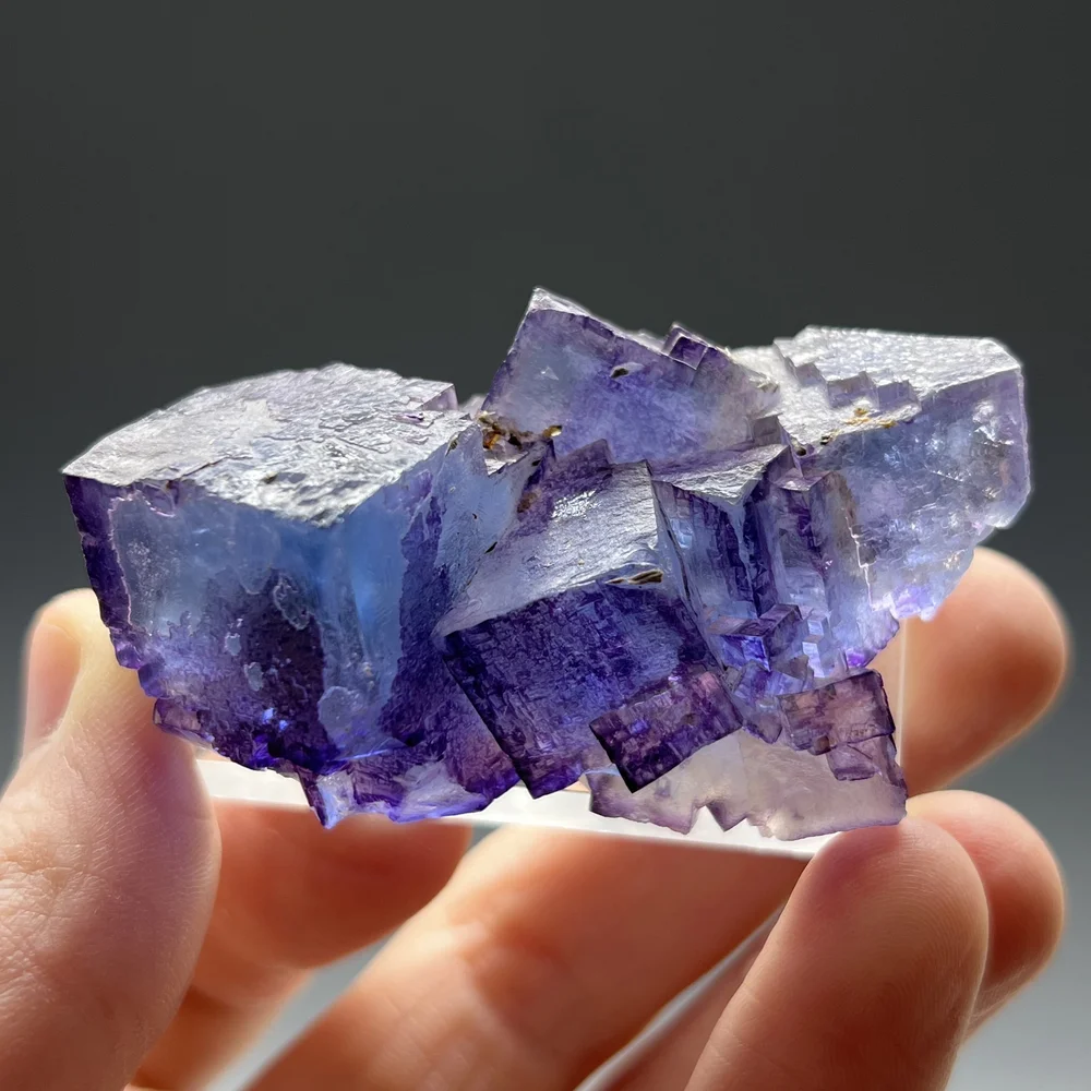 Fluorite, Minerva No. 1 Mine, Cave-In-Rock, Hardin County